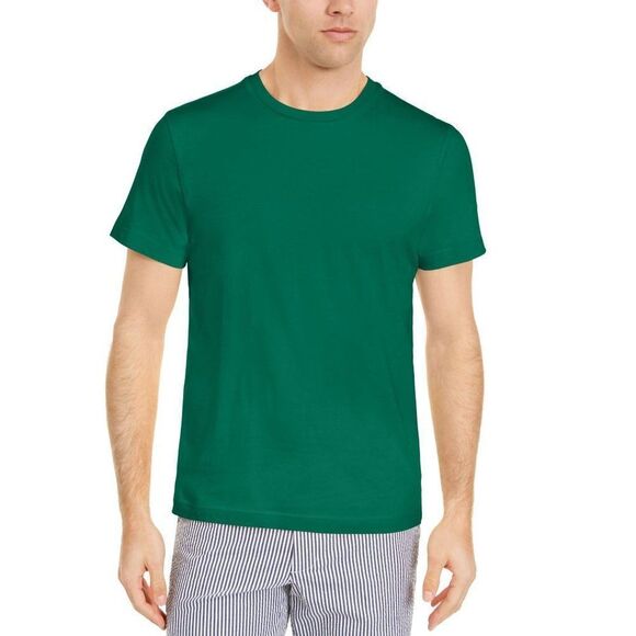 Club Room Men's Solid Crewneck Classic Fit Moisture Wicking T-Shirt - Set of Two - Picture 1 of 3